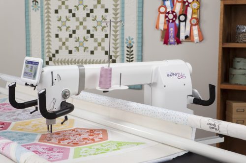Picture of our long arm - Handi Quilter - Infinity.